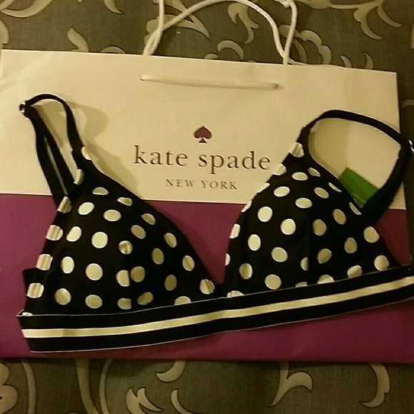 kate spade Other - Kate Spade polka dot bikini top